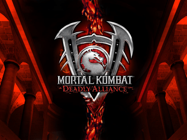 Mortal Kombat Deadly Alliance title screen for Xbox